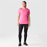 W S/S SIMPLE DOME TEE Pembe Kadın Tshirt
