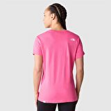 W S/S SIMPLE DOME TEE Pembe Kadın Tshirt