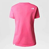 W S/S SIMPLE DOME TEE Pembe Kadın Tshirt