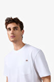 Dickies Luray Pocket  Ss Erkek Beyaz T-Shirt DK0A4YFCWHX1