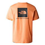 F0A2TX2N6M1-R The North Face M S-S Redbox Tee - Eu Erkek T-Shirt Turuncu