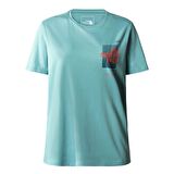 The North Face W FOUNDATION GRAPHIC TEE - EU Kadın T-Shirt NF0A55B2LV21