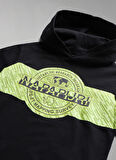 Napapijri Siyah Erkek Çocuk Kapüşonlu Uzun Kollu Sweatshirt NP0A4GXD0411 K B-PINZON