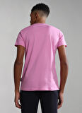 Napapijri Pembe Kız Çocuk Bisiklet Yaka Kısa Kollu T-Shirt NP0A4G4PP911 K S-BOX SS 1