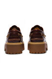 Timberland Tb0A2Qdm Stone Street Boat Shoe Bordo Kadın Ayakkabı