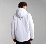 P0A4GMD0021-R Napapijri Raınforest Pocket 2 Erkek Sweatshirt Beyaz