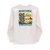 Vans Eco Positivity LS Krem T-Shirt