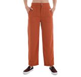 0A7RVUYV41-R Vans Textured Waves Pant Kadın Pantolon Kahve