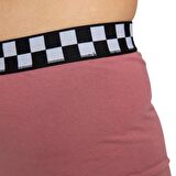 Vans Checkerboard Leg Pembe Short Tayt