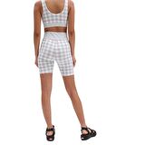 Vans Mixed Up Gingham Mor Şort