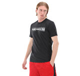 A1376830-001-001 Under Armour Ua Camo Chest Strıpe Ss Erkek T-Shirt Siyah