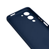 Gpack Vivo Y19 uyumlu Kılıf Biye Kamera Korumalı Mat Silikon