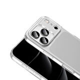 Gpack iPhone 17 Pro uyumlu Kılıf Süper Silikon Şeffaf