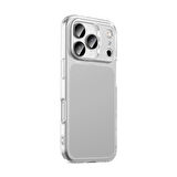 Gpack iPhone 17 Pro Max uyumlu Kılıf Süper Silikon Şeffaf