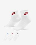 Nike U NK NSW EVERYDAY ESSENTIAL AN Renkli Erkek Çorap