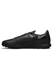 Nike Phantom GT2 Clup Tf Black Erkek Siyah Halı Saha Ayakkabısı