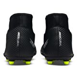 Nike SUPERFLY 9 CLUB FG/MG SİYAH Erkek Krampon