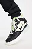 Nike Air Force 1 Mid React Erkek Siyah Spor Ayakkabı