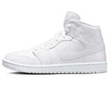 Air Jordan 1 Mıd Beyaz Erkek Sneaker Ayakkabı DV0991-111
