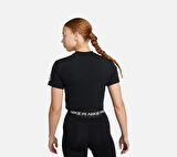 Nike Pro Dri-Fit Cropped Graphic Training Short-Sleeve Kadın Tişört-DX0078-010