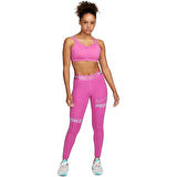 Nike Pro Dri-FIT Graphic Mid-Rise Kadın Tayt - aktif fuşya/okyanus bliss DX0080-623 PEMBE