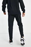 Nike Pro Dri-Fit Fleece Fitness Training Erkek Siyah Eşofman Altı