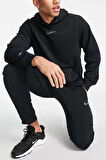 Nike Pro Dri-Fit Fleece Fitness Training Erkek Siyah Eşofman Altı