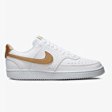 Nike Court Vision Lo Nn Kadın Sneaker Ayakkabı BEYAZ ALTIN