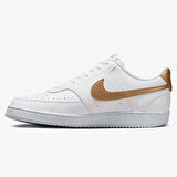 Nike Court Vision Lo Nn Kadın Sneaker Ayakkabı BEYAZ ALTIN