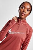 Nike Dri-FIT Swoosh Run Kadın Çeyrek Fermuar Kadın Antreman Üstü