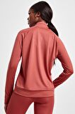 Nike Dri-FIT Swoosh Run Kadın Çeyrek Fermuar Kadın Antreman Üstü