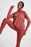 Nike Dri-FIT Swoosh Run Kadın Çeyrek Fermuar Kadın Antreman Üstü