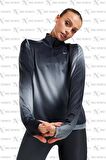 Nike Dri-FIT Swoosh Kadın Çeyrek Fermuar Antreman Üstü