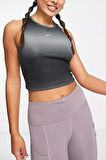 Nike Dri-Fit Swoosh Running Crop Kesim Kadın Spor Atlet