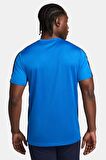 Nike Dri-FIT Academy23 Top SS DR1336-463 Mavi Erkek Antrenman Tişörtü