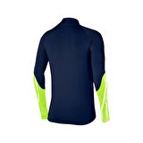 Nike DR2294 M Nk Dri Fit Strike Eşofman Üstü Lacivert-Neon Yeşil