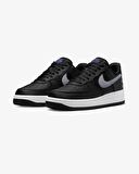 Nike Air Force 1 '07 Triple Swoosh Erkek Siyah Günlük Ayakkabı