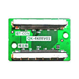 LCD PANEL FLEXİ REPAİR KART QK-4K08V01 T-CON QK0821A