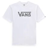 Vans Yuvarlak Yaka Düz Beyaz Erkek T-Shirt VN0A7UCPYB21 CHECKERED VANS-B