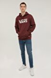 CLASSIC  PO-B Bordo Erkek Sweatshirt