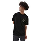 Vans Off The Wall Front Patch Ss Tee Siyah T-shirt