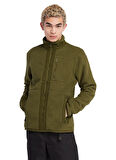 Timberland Yeşil Erkek Kapüşonlu Mont TB0A24CY3021_Mix Media Sherpa FZ Fl