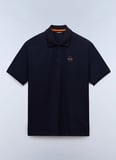 Napapijri E-BADGE SS 1-NP0A4GAC1761 Lacivert Erkek Polo T-Shirt
