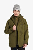Timberland Water Resistant 3İn1 Jacket Erkek Haki Mont TB0A5XT13021