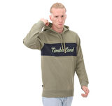 B0A6FKM5901-R Timberland Ls Cursive Hoodie Sweatshirt Regular Erkek Sweatshirt Haki