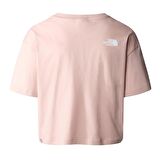 W S/S CROPPED EASY TEE Kadın T-Shirt NF0A4T1RLK61