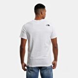 M S/S Mountain Line Tee Erkek Tişört NF0A7X1NVV11TNF43