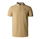 F00CEV4LK51-R The North Face M Premıum Polo Pıquet-Eu Erkek T-Shirt Sarı