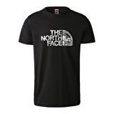Erkek T-Shirt S/S Woodcut Dome Tee-Eu Nf0A827Hjk31