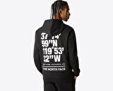 The North Face M Coordinates Hoodie Erkek Outdoor Sweatshirts NF0A826UJK31 Siyah